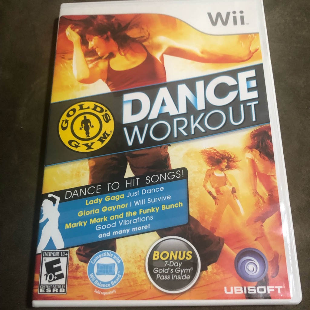 Golds Gym Dance Workout  Nintendo Wii